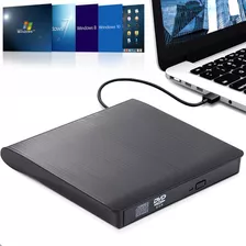 Reproductor De Dvd Y Cd Con Usb Para Ordenador Portátil