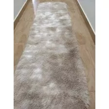 Tapete Passadeira Peludo Quarto Sala Peludo Felpudo 2,00x0,6