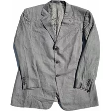 Saco Ermenegildo Zegna Talla 60r De Seda Y Cashmere