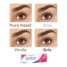 Pupilentes Freshlook One Day - 5 Pares + Estuche + Solución