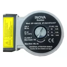 Bomba Circuladora Inova Gp-100 Ccb (latão) 220v - Mono