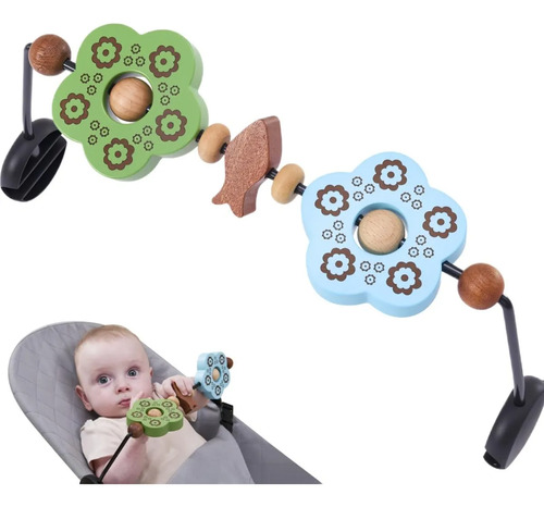 Toy Bar Wyfwfdf Compatível Com Baby Bjorn Bouncer (azul Verd