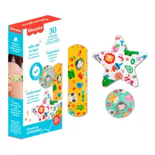 Bandaid Curativo Infantil 3 Tamanhos 30 Unidade Fisher Price