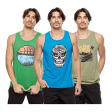 Kit 4 Regatas Camiseta Verão Calor Musculação Melhor Preço