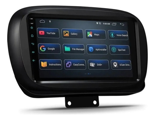 Gps Android Carplay Fiat 500 2016-2019 Bluetooth Hd Radio Foto 2