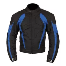 Chaqueta De Moto Milano Sport Gamma Con Acento Azul (neg