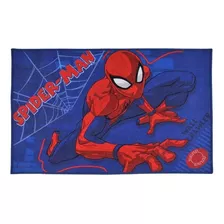 Bajada De Cama Alfombra 56x90 Spiderman Original Niños