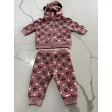 Sudadera Bebé Marca Disney Baby 3-6 Meses Minnie Mouse