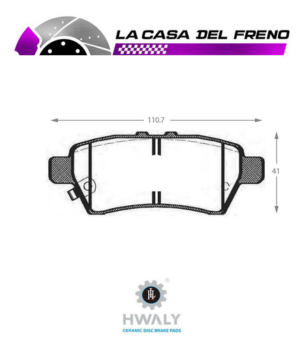 Pastilla De Freno Trasera Nissan Frontier 4.0 2004 Vq40ded40 Foto 3