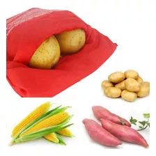 Saco Para Assar Batatas Bolsa Micro-ondas Utensílios Cozinha