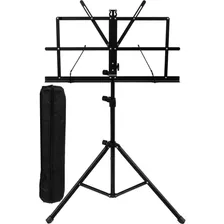 Estante Suporte Para Partitura Com Bolsa P/ Transporte Orque