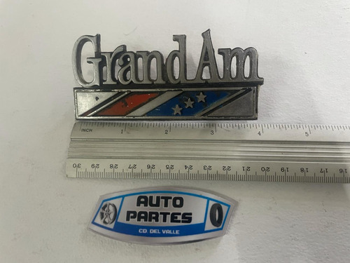 Emblema Pontiac Grand Am 1973-1975 Gm 921 Foto 6