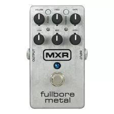 Pedal De Efecto Mxr Fullbore Metal M116 Plateado