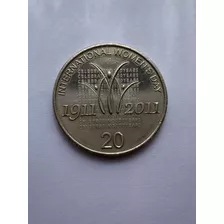 Moneda De 20 Centavos De Dólar Australiano Del Año 2011