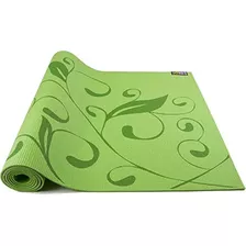 Gofit Printed Yoga Mat - Green,gofgfpymgrn