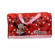 Bolsa Infantil Minnie Mouse Vermelha Disney Licenciado