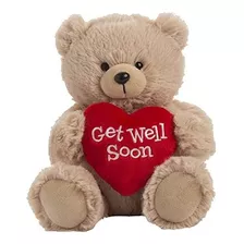 Oso De Peluche - Ganz 9 Get Well Soon Teddy Bear With Red H