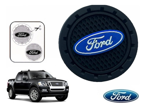 Par Porta Vasos De Auto Universal Ford Explorer Sport Track  Foto 3