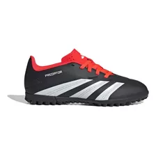 Tenis De Fútbol adidas Football Shoes (turf) Predator Club L Tf J Mdj97 Color Core Black/ftwr White/solar Red Con Suela Tf Apto Césped Artificial Niños 19 Mx