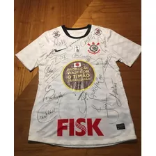 Camiseta Corinthians 2012 Autografada