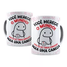 Caneca Porcelana, Frase Divertida Arte