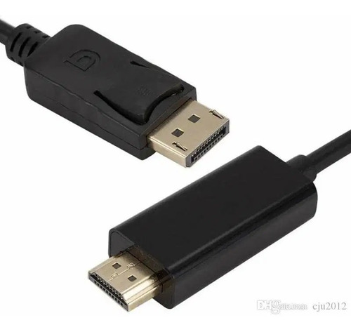 CABLE HDMI 3.0MT FLAT COLOR NEGRO V1.4 