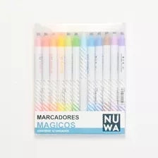 Marcadores Magicos Resaltador Cambia De Color X12 U - Nuwa