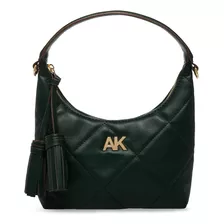 Bolso De Hombro Acolchado Anne Klein Para Mujer, Evergreen