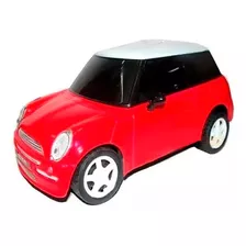 Auto Radio Control Mini Cooper Rojo 16,5cm Largo Escala 1/24