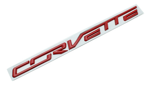 Para Chevrolet Corvette C3 C4 C5 C6 C7 C8 Trunk Letter Badge Foto 7