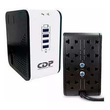 Regulador De Voltaje Cdp R2cu-avr1008 1000va 8 Tomas 4 Usb