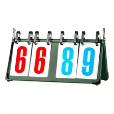 Marcador De Mesa Score 4/5/6 Dígitos Portátil 4 Dígitos