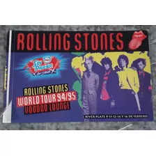 The Rolling Stones - Wolrd Tour Vodoo Lounge Stiker Calco 94