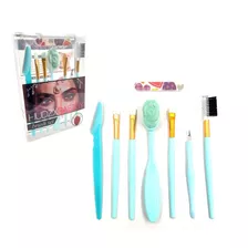 Set De Pinceles Para Maquillaje Y Cejas