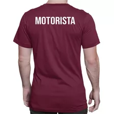 Camiseta Camisa Motorista Aplicativo Van Blusa Uniforme