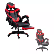 Silla Gamer Ergonómica Reclinable Con Descansa Pies