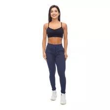 Calça Feminina Ribana Canelada Inverno Tipo Moletom Casual