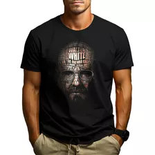 Camiseta Breaking Bad T-shirt Heisenberg 100% Algodão 30.1
