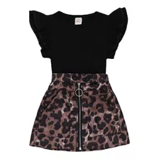 Conjunto Niña Animal Print 2 Piezas