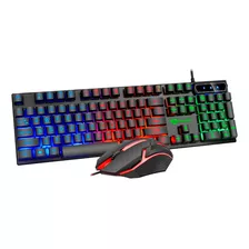 Teclado Y Mouse Retroiluminado Gamer Gmk-20