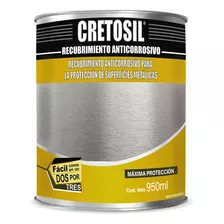 Cretosil Recubrimiento Anticorrosión Para Fierro Metal 950ml