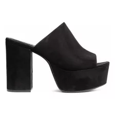 Sandalias Con Plataformas Negras H&m