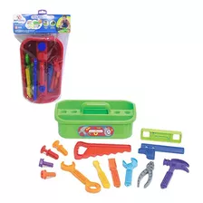 Kit Ferramenta Infantil Com Maleta Colors