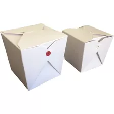 Caixa Embalagem Box Caixinha Comida Chinesa Oriental - 250un