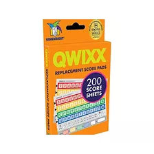 Qwixx, Juego De Reemplazo De Tarjetas De Puntuación.