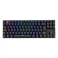 Teclado Mecânico Mancer Ghoul Mk2 Rgb Abnt2 Switch Azul Cor De Teclado Preto Idioma Português Brasil