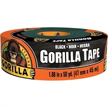 Gorilla Duct Tape, 1.88 X 50yd, Negro