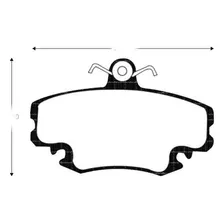 Juego Pastillas Delant Renault Clio Ii-meg-sce-platina