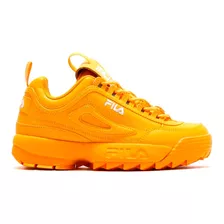 Tenis Fila Disruptor Ii Premium Naranja Urban 5xm01763-823