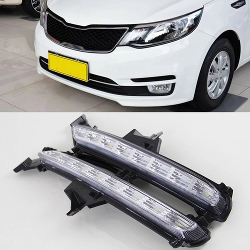 Lmpara Antiniebla Drl Con Luz Diurna Para Kia Rio K2 2015, Foto 3